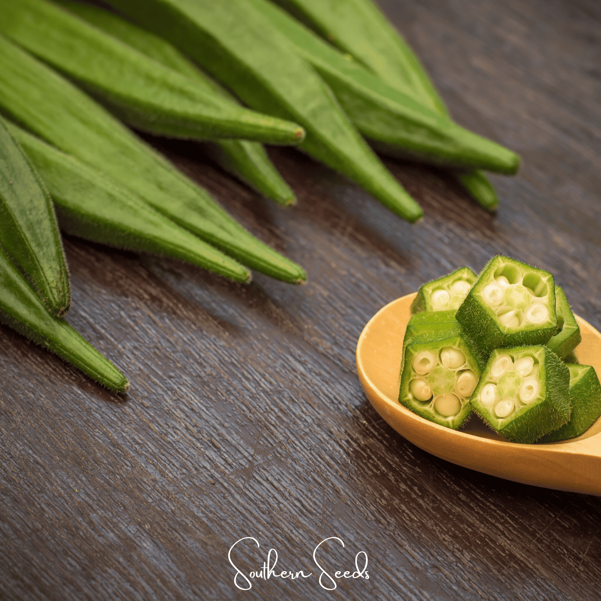 Jambalaya Okra – 50 Seeds