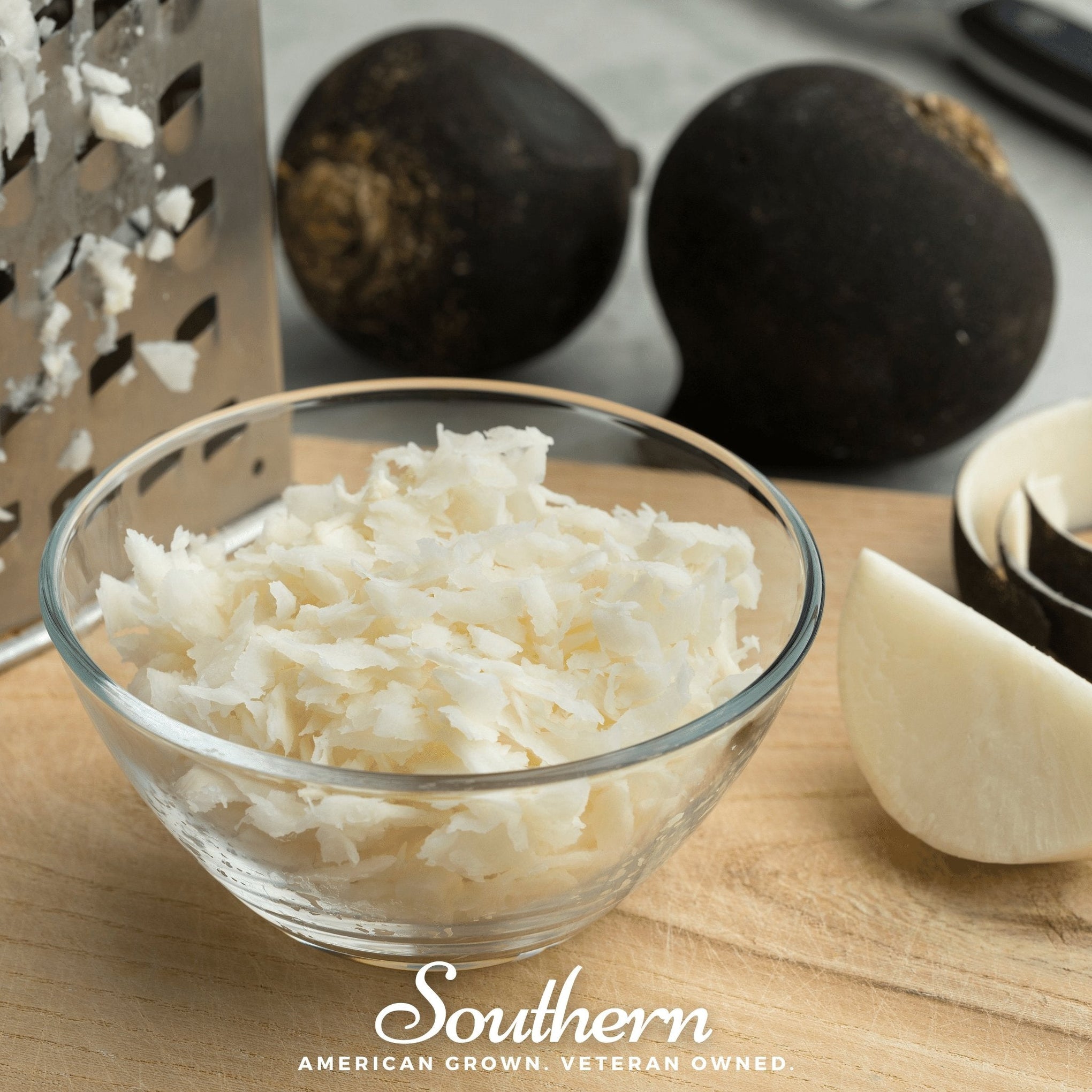 Black Spanish Radish – 250 Seeds